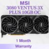 MSI 3080 Ventus 3X PLUS 10GB OC (Used)